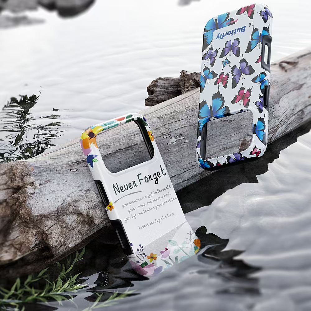 FONLYU Beschichtete 2-in-1-lee – Phone Case Blank Print Bewertung und Preis